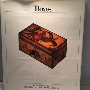 Smithsonian‎ book on history of boxes 1982 vintage